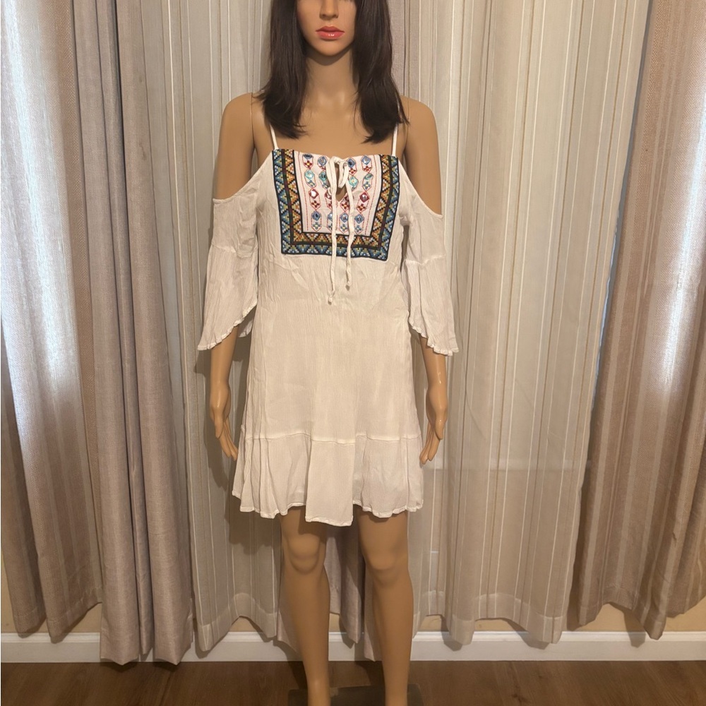 American Rag | Off Shoulder Hippie Vibes Dress